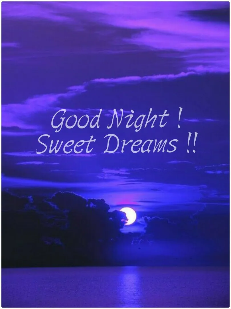 Good Night - Sweet Dreams