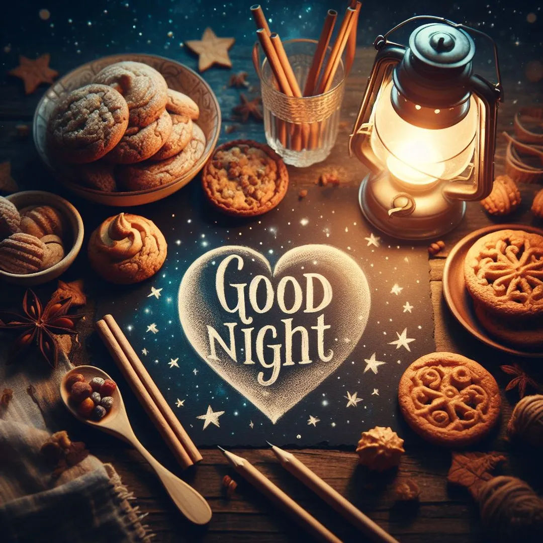 Good Night - Bakery Table | AI Generated