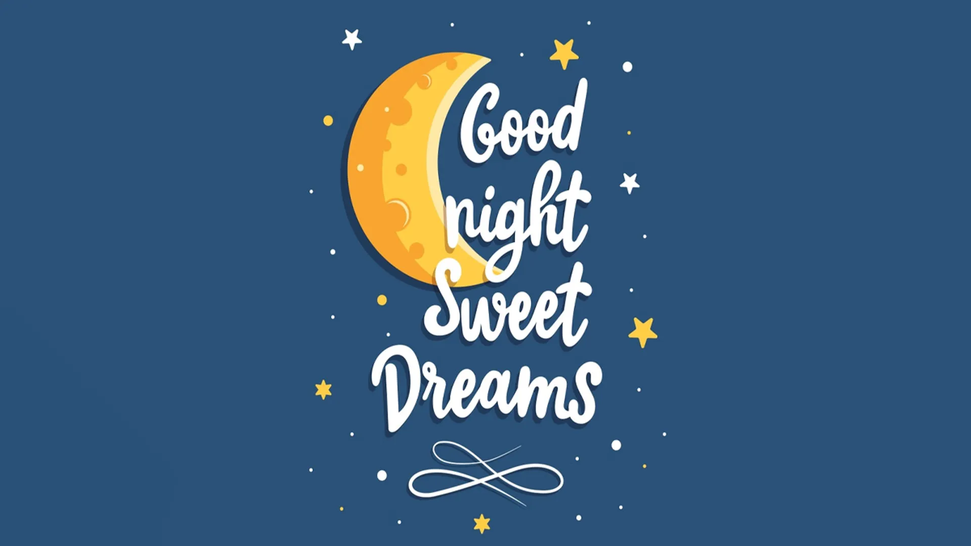 Good Night Sweet Dreams Typo