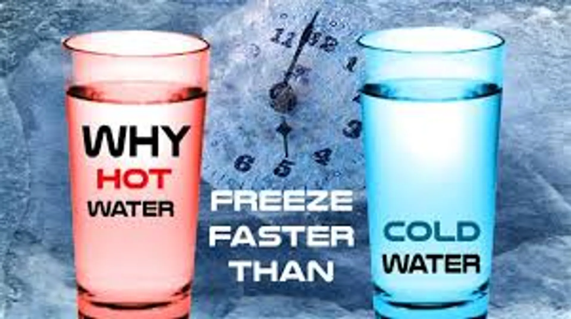 🔥 Hot Water Freezes Faster Than Cold Water? ❄️