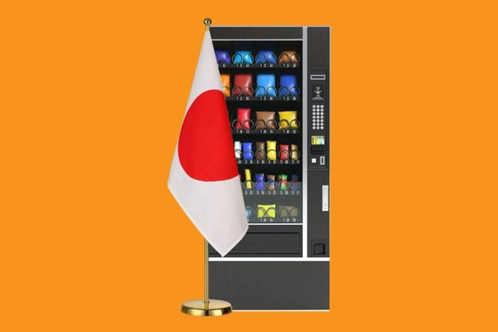 Japan’s Vending Machine Wonderland 🥤