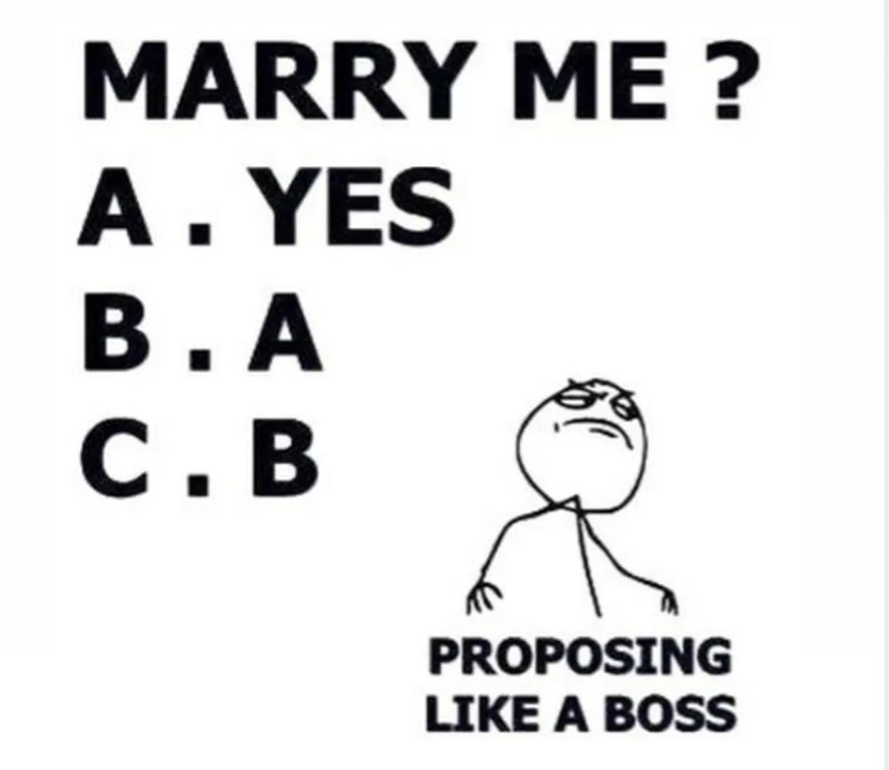 Proposing Like a Boss