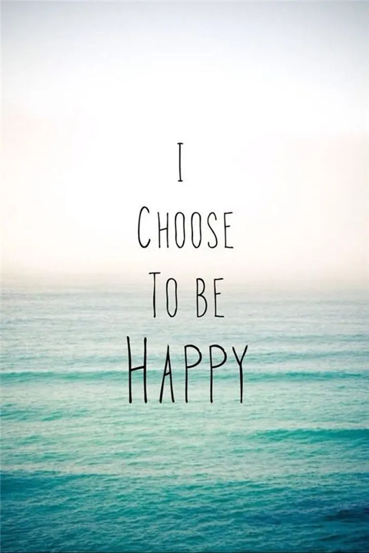 Happiness Is A Choice